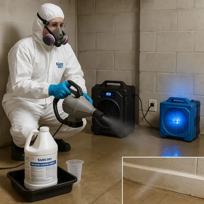 Sanitization and Odor Removal process in Bonduel, WI