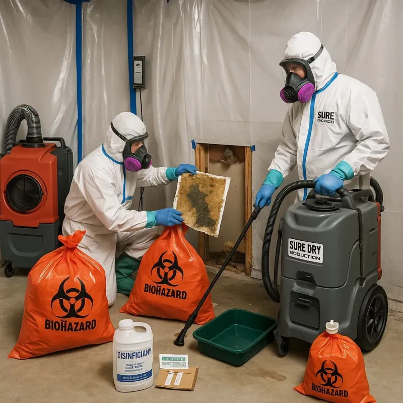 Contaminated Water Handling Protocols process in Bonduel, WI